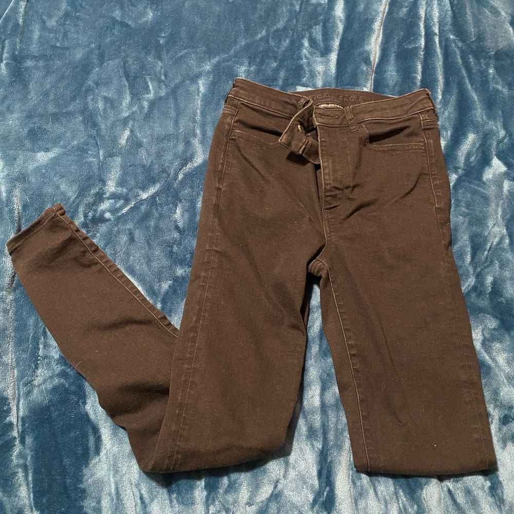 American Eagle high waisted skinny jeans